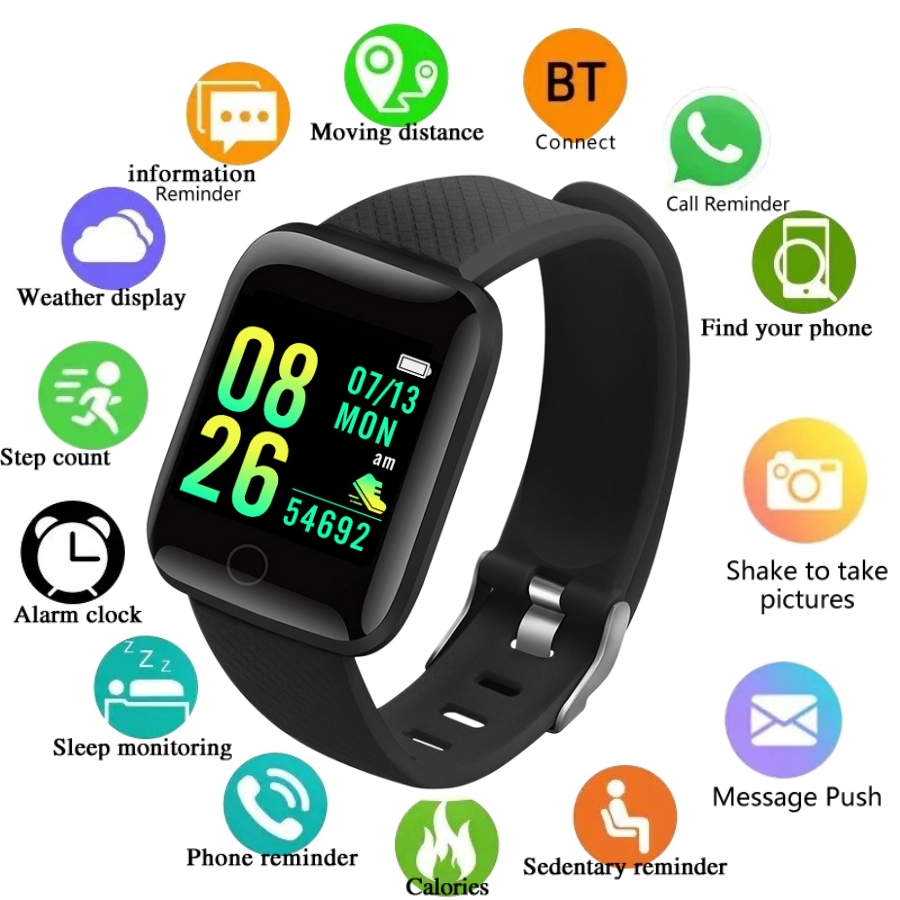 Smartwatch Digital Watches For Kids - Wielofunkcyjny inteligentny zegarek dla mężczyzn kobiety