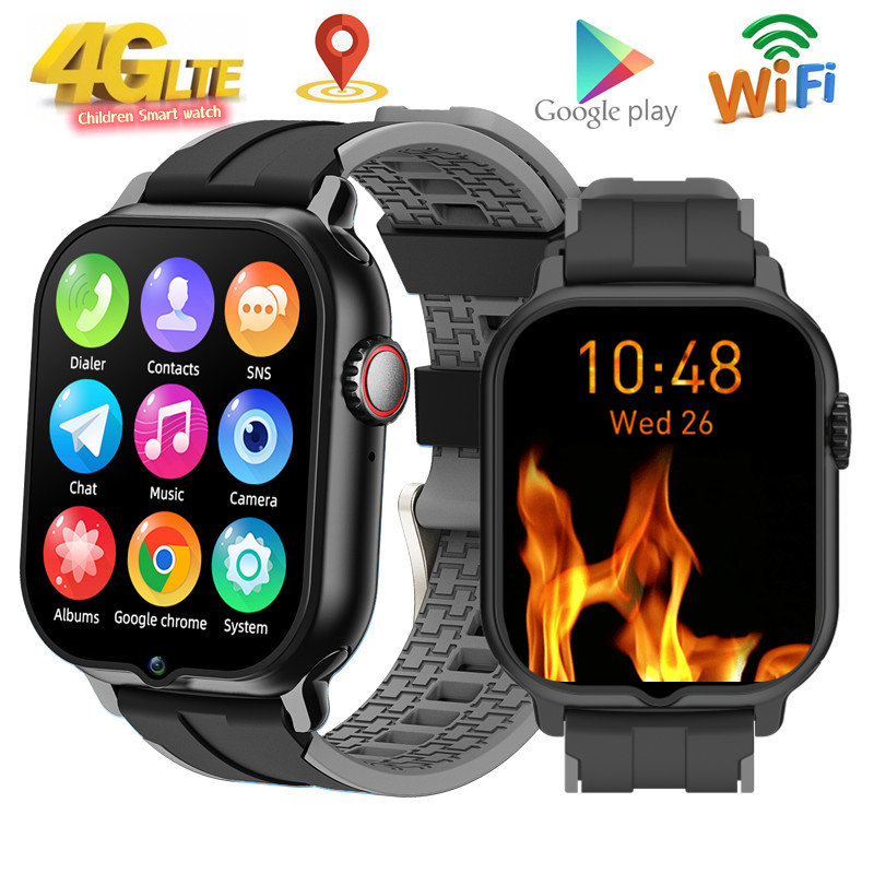 Smartwatch Watches For Girls Kids - 2024 dzieci oglądają Android 9.0 4G