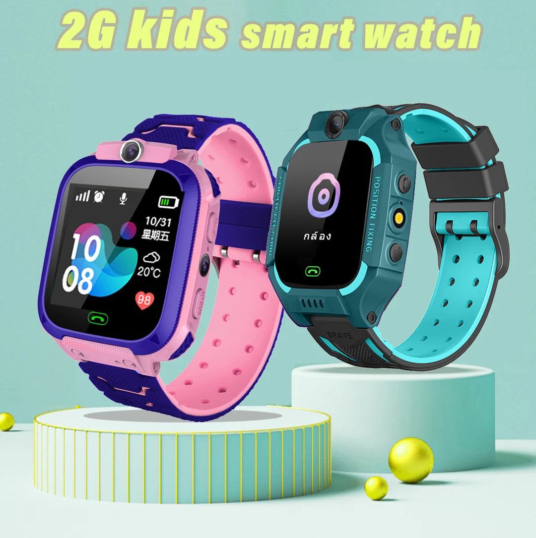 Smartwatch Digital Watches For Kids - Q12 Inteligentny zegarek dla dzieci 2G