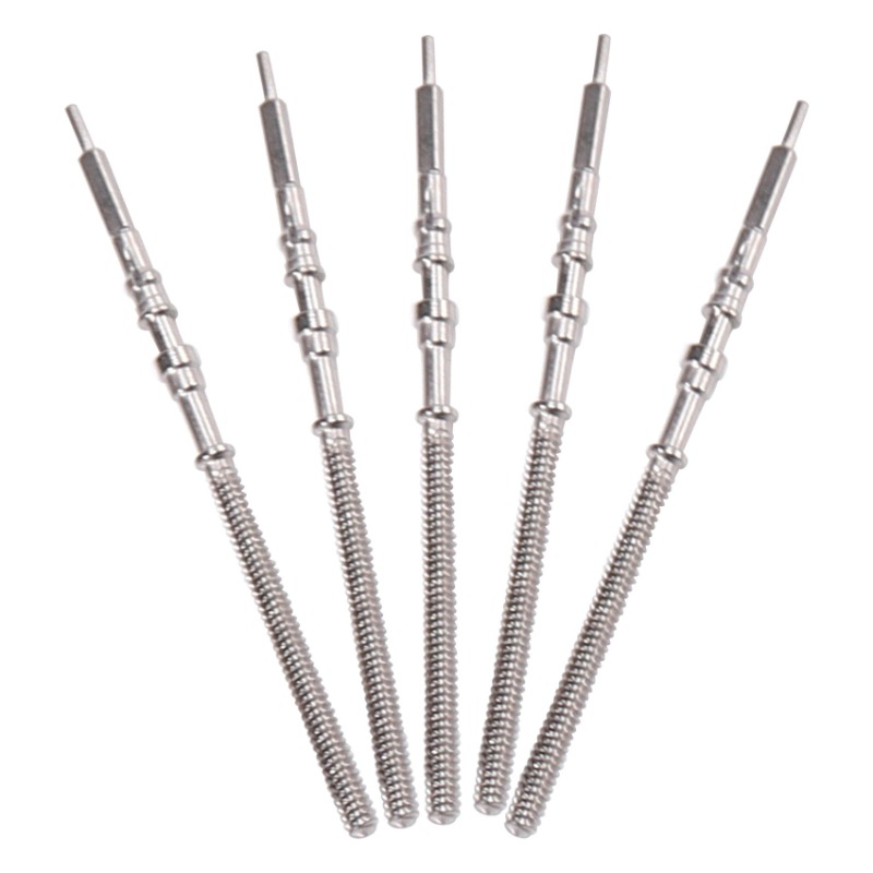 Watch Crown Stem - 5 sztuk zegarek z mechanizmem stalowy