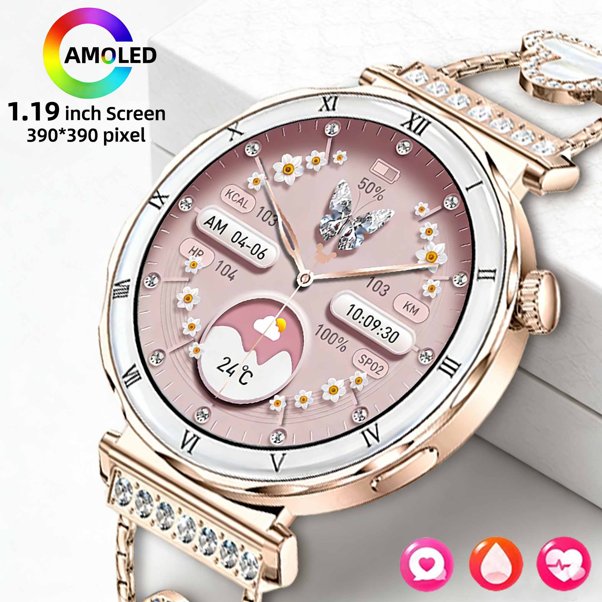 Smartwatch Latest Watches For Women - LIGE Damski Smartwatch 1.19