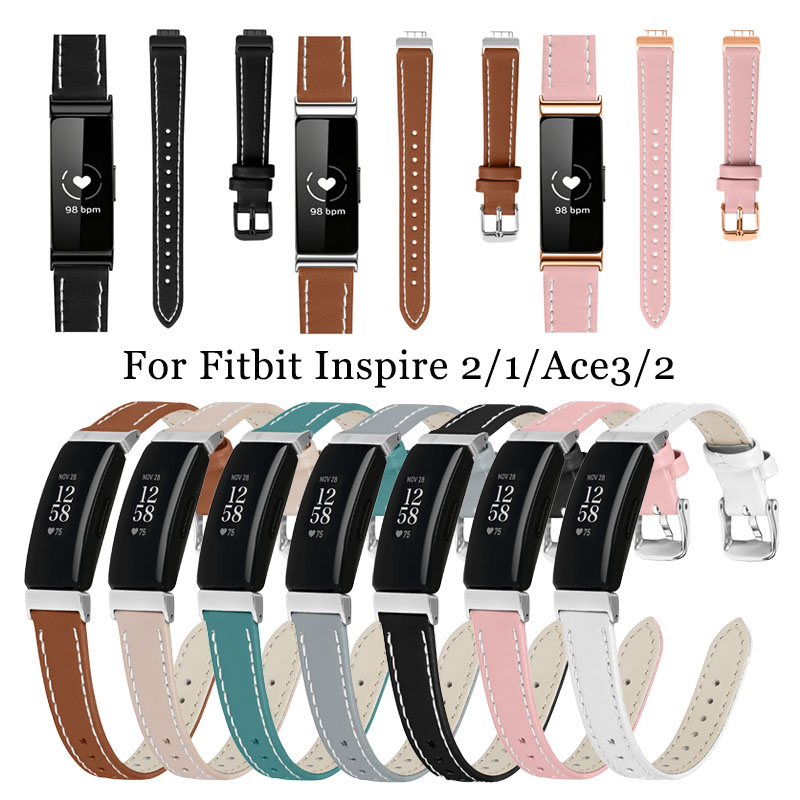 Smartwatch Premium Watches For Women - Skórzany pasek do zegarka Fitbit Inspire