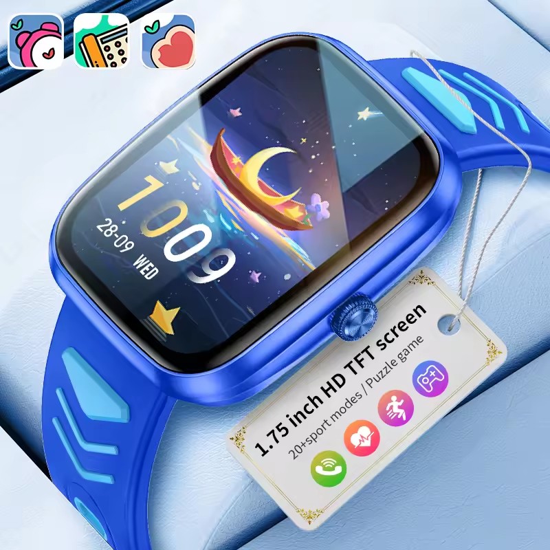 Smartwatch Watches For Girls Kids - Dziecięcy Chłopięcy Dziewczęcy Prezent Smartwatch Monitor