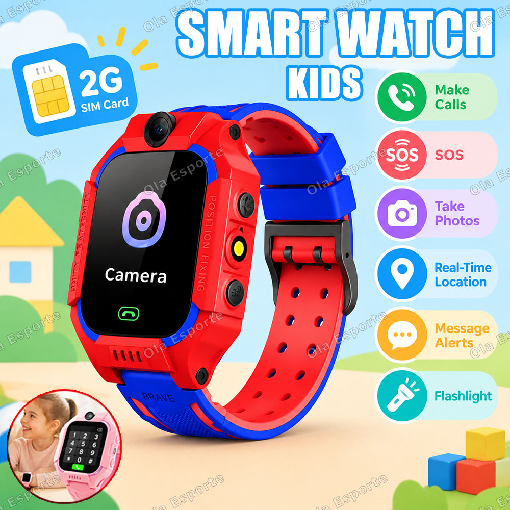 Smartwatch Watches For Girls Kids - 2027 Nowy Smartwatch dla Dzieci 2G/5G