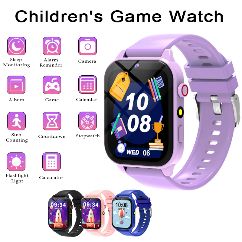 Smartwatch Watches For Girls Kids - Smartwatch Dziecięcy Zegarek Gry Ekran 1.83