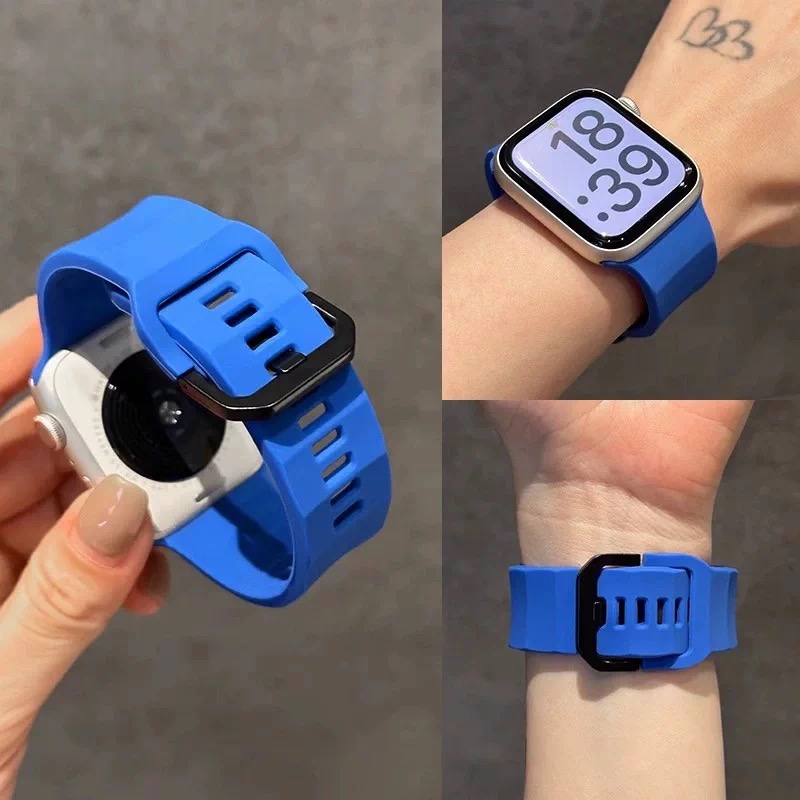 Smartwatch Premium Watches For Women - Wysokiej jakości miękki, falisty silikonowy pasek