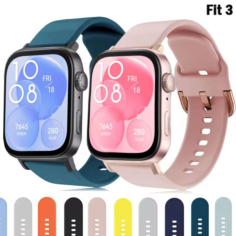 Huawei Smartwatch Watch Fit - Silikonowy pasek do zegarka Huawei Watch