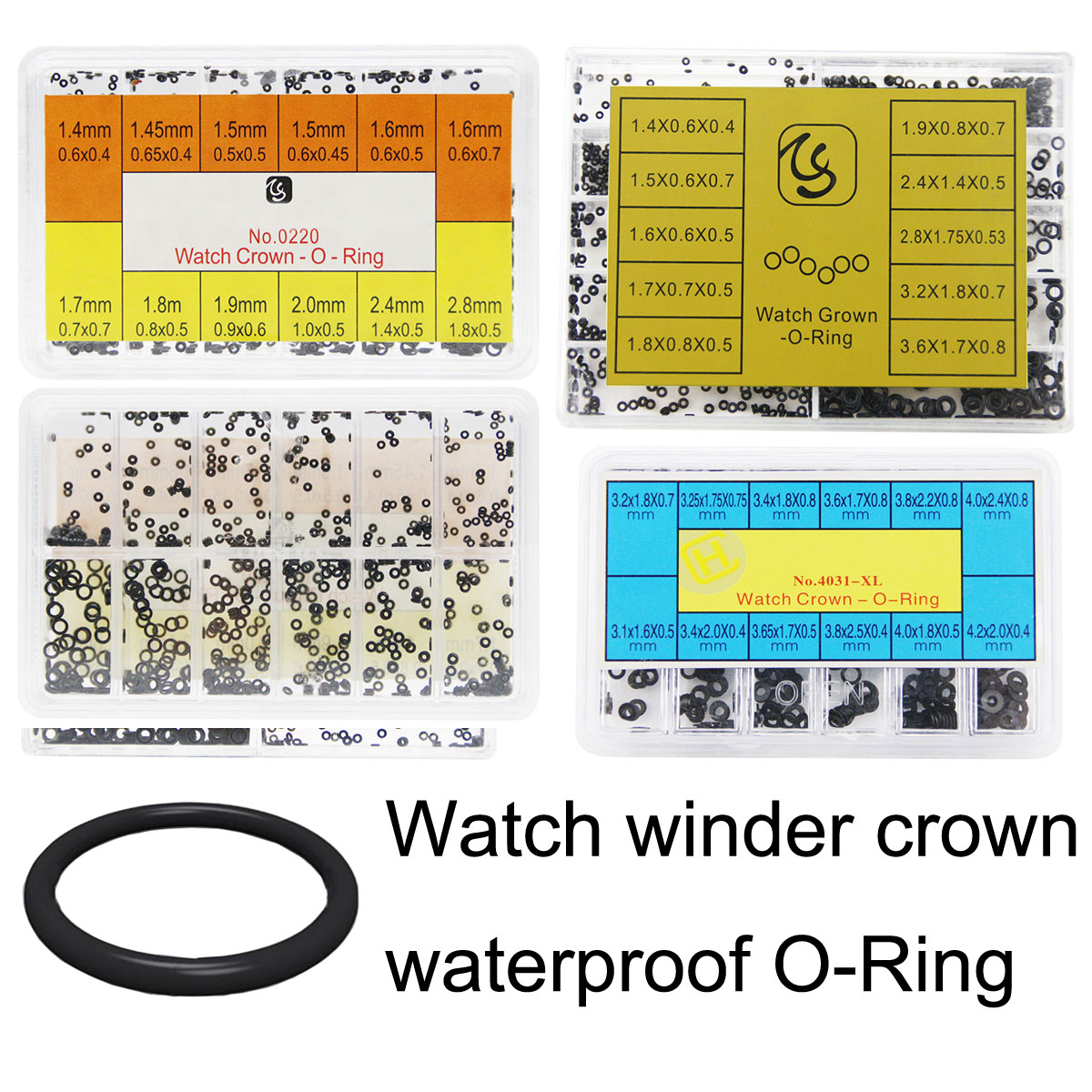 Watch Crown Stem - Podkładka gumowa do zegarka korona O-zegarek