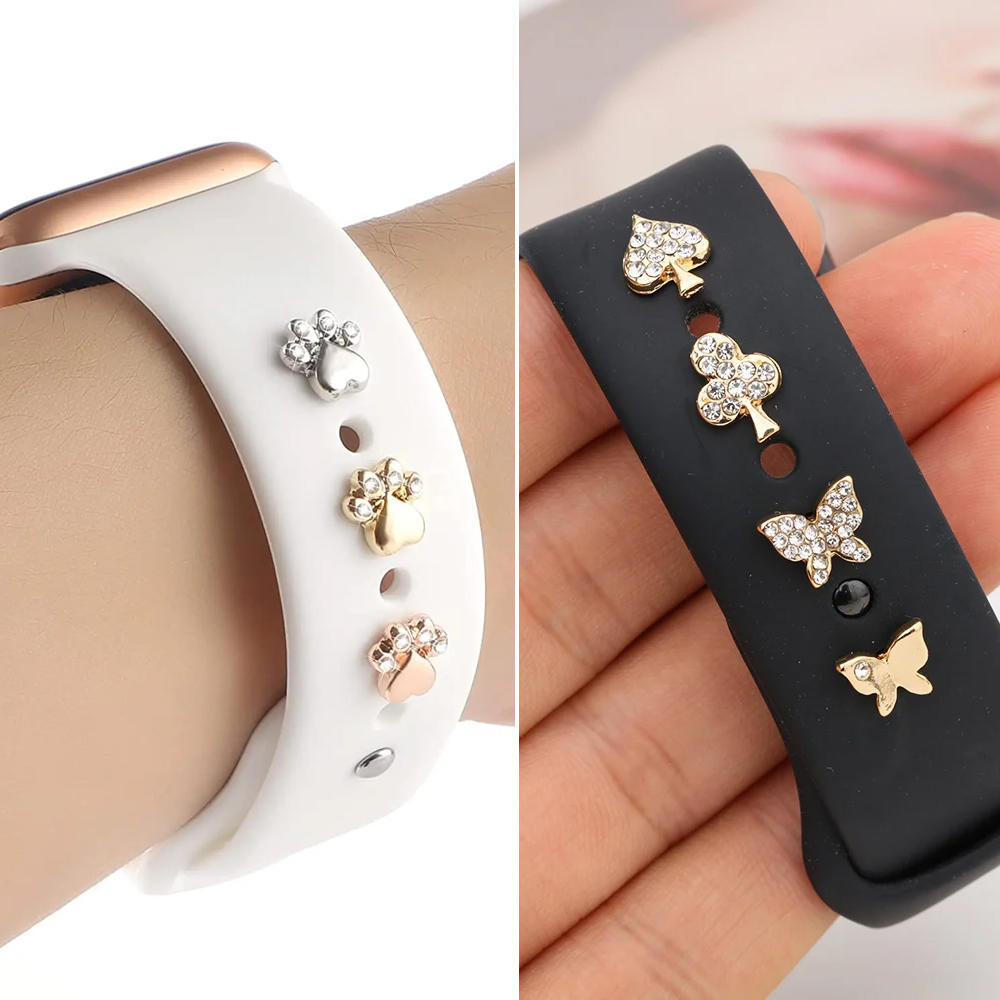 Smartwatch Iphone Watches For Women - Ozdoby do silikonowego paska Apple Watch