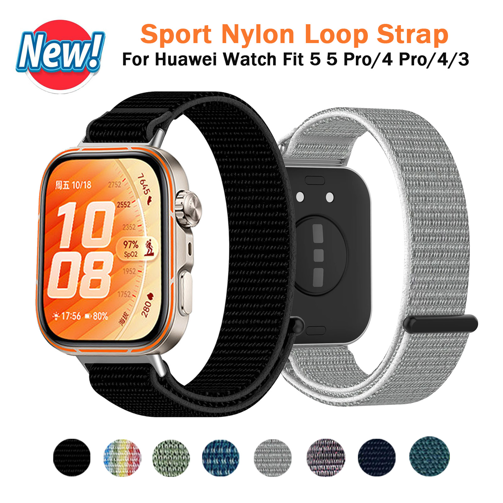Inteligentny zegarek - nylonow – Huawei Smartwatch Watch Fit recenzja i cena