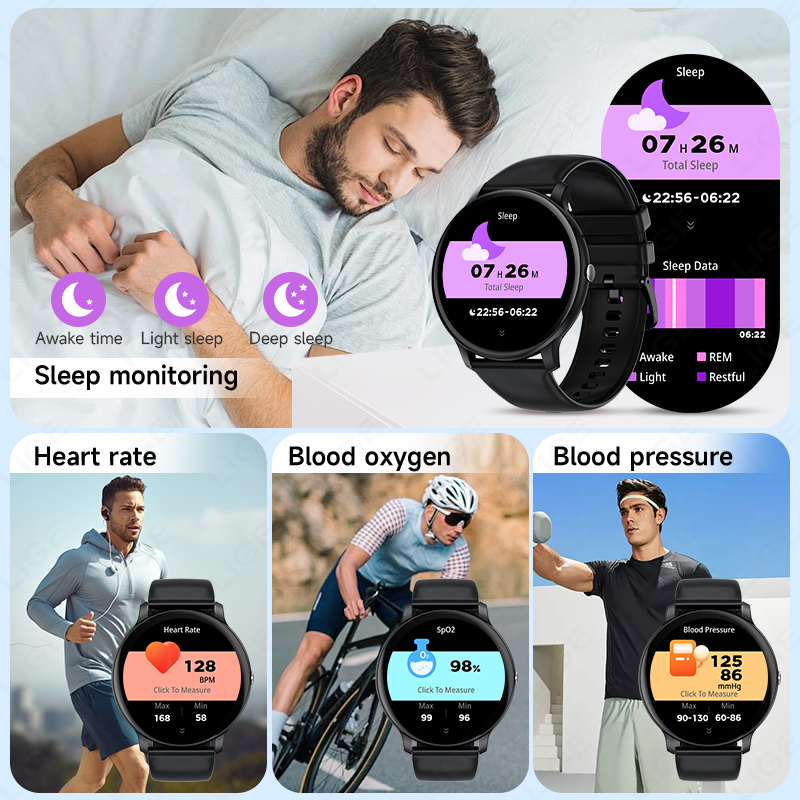LIGE Bluetooth Call Kobiety In – Smartwatch Latest Watches For Women recenzja i cena
