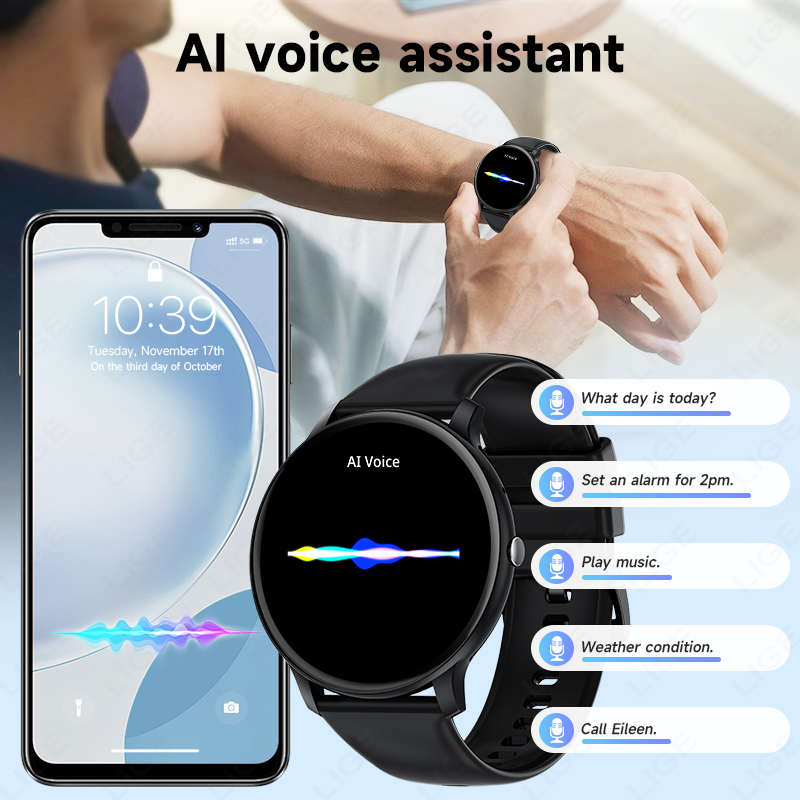 LIGE Bluetooth Call Kobiety In – Smartwatch Latest Watches For Women recenzja i cena