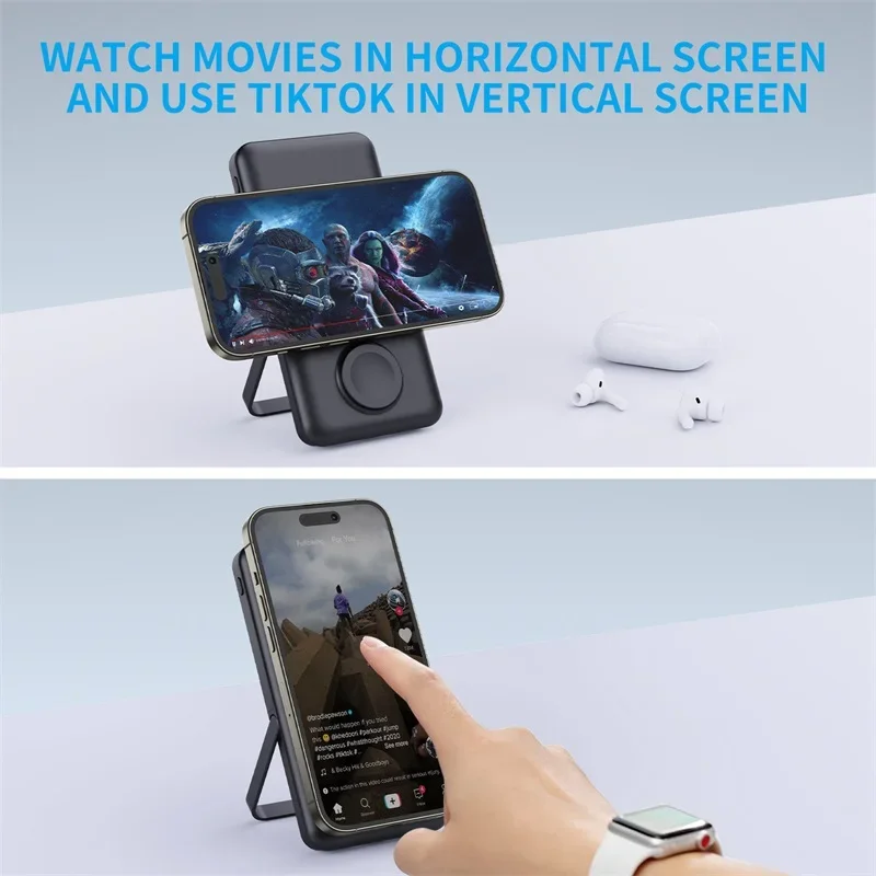 Bezprzewodowy powerbank 3w1 10 – Watch Watch Xs recenzja i cena
