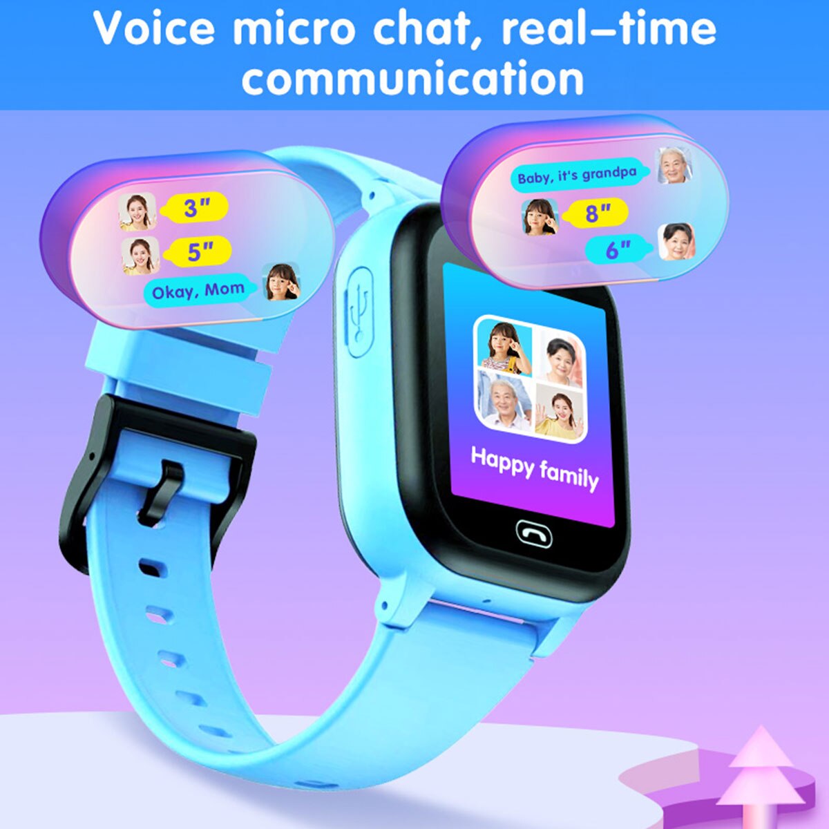 Inteligentny zegarek dla dziec – Smartwatch Watches For Girls Kids recenzja i cena