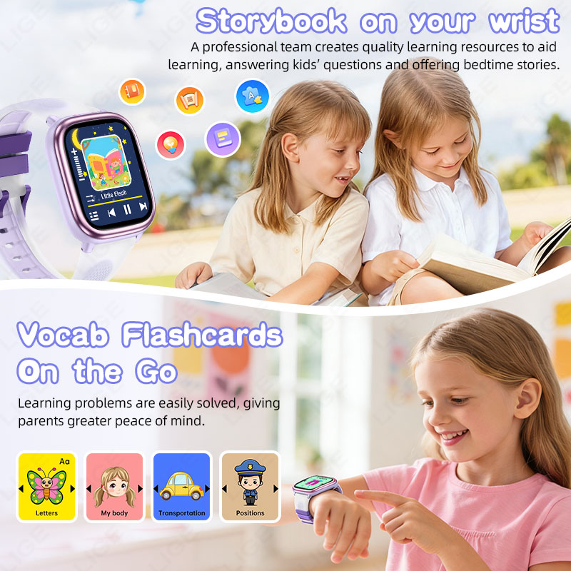 LIGE 2026 Nowy Smartwatch Eduk – Smartwatch Watches For Girls Kids recenzja i cena