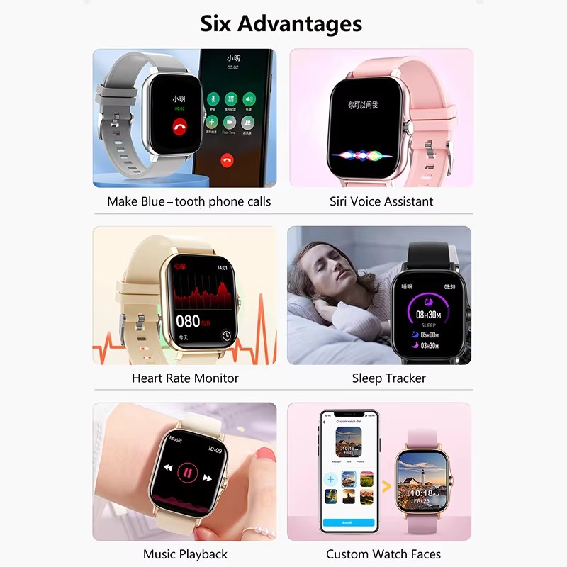 Najnowszy ulepszony model smar – Smartwatch Latest Watches For Women recenzja i cena