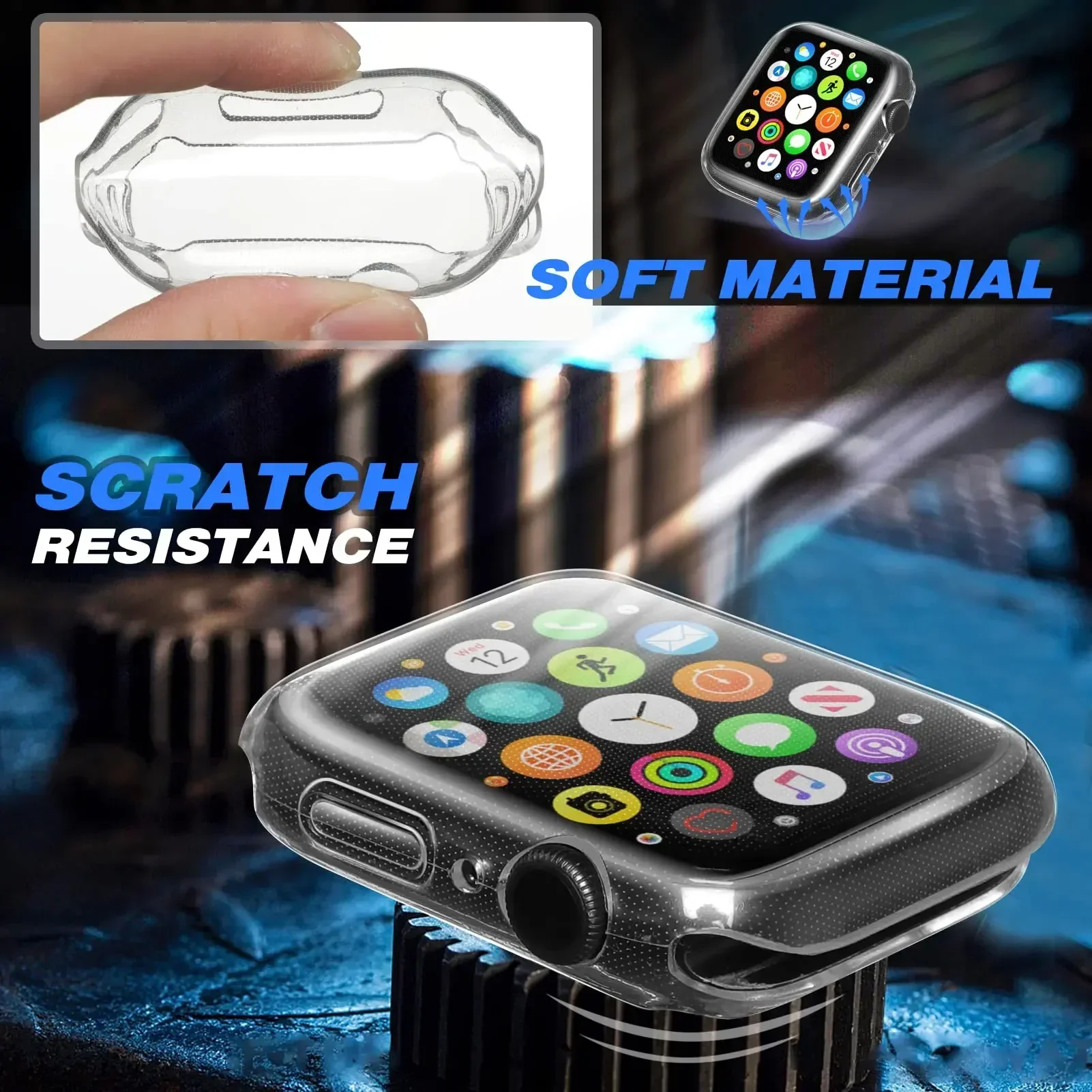 Pokrowiec na Apple Watch Case  – Smartwatch Iphone Watches For Women recenzja i cena