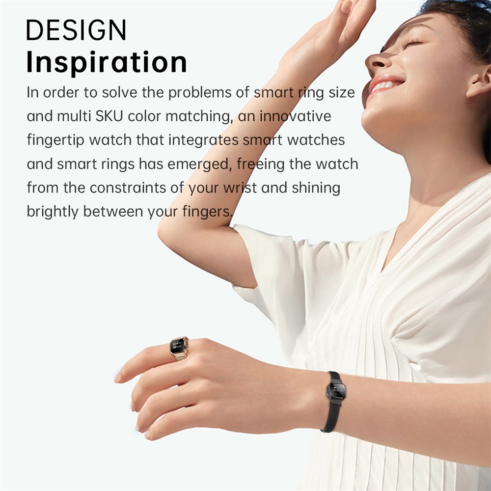 Inteligentny pierścień z ekran – Couple Watches Smartwatch recenzja i cena