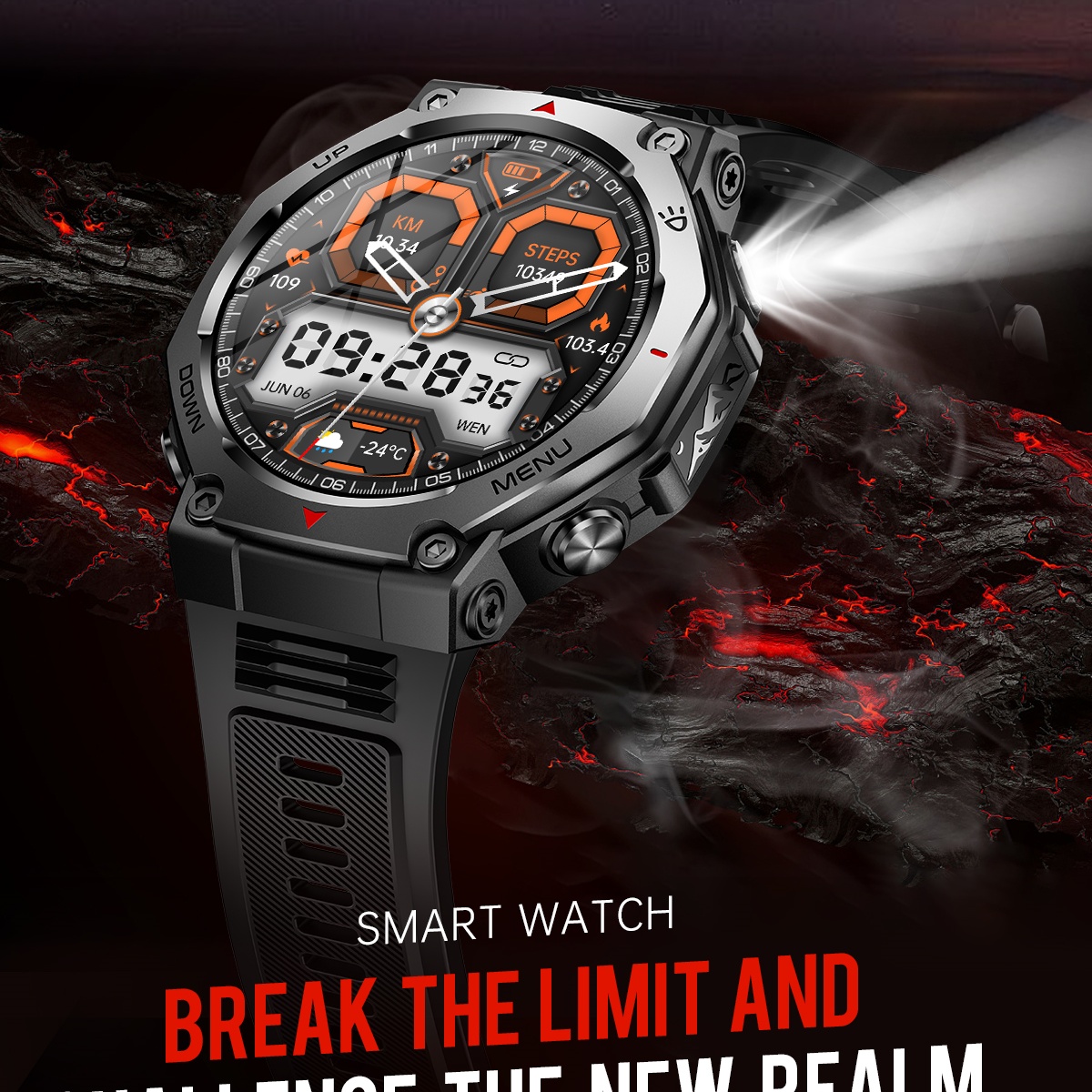 Nowy smartwatch AMOLED dla męż – Watch Vs Smartwatch recenzja i cena