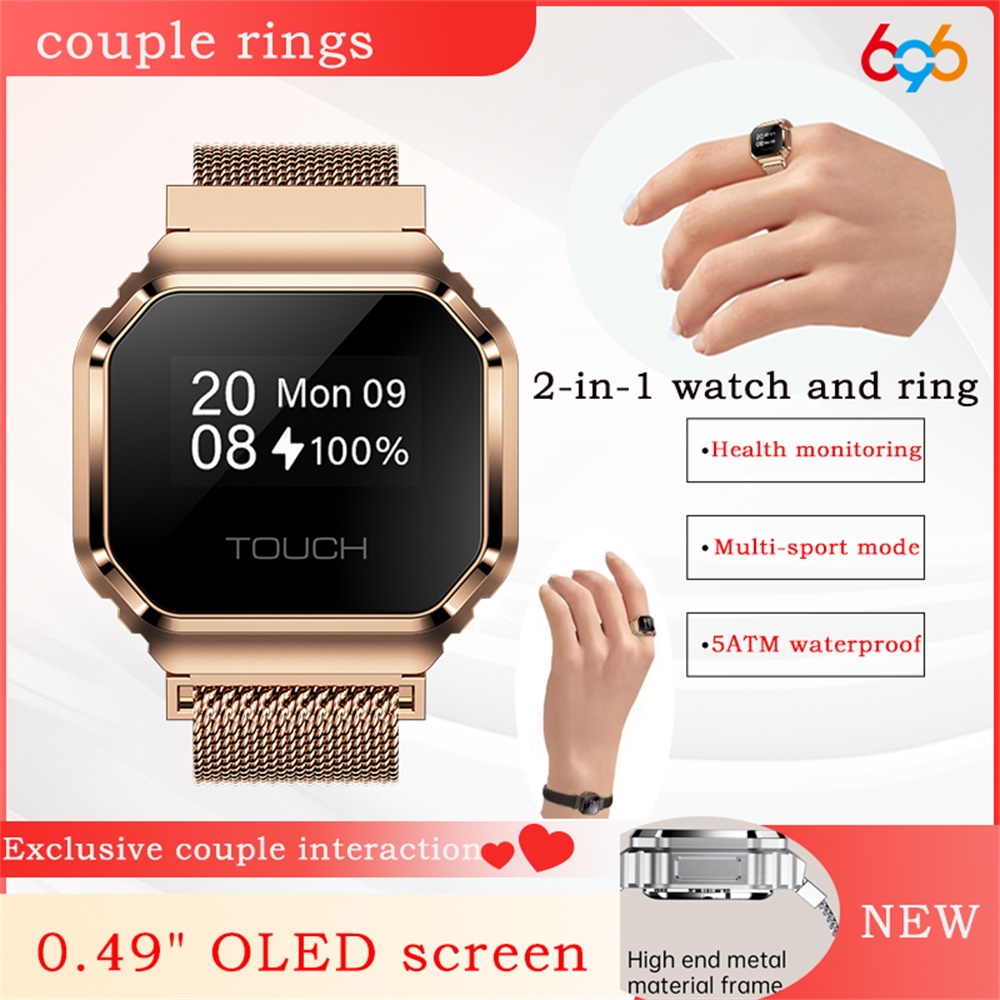 Nowy inteligentny pierścień z  – Couple Watches Smartwatch recenzja i cena