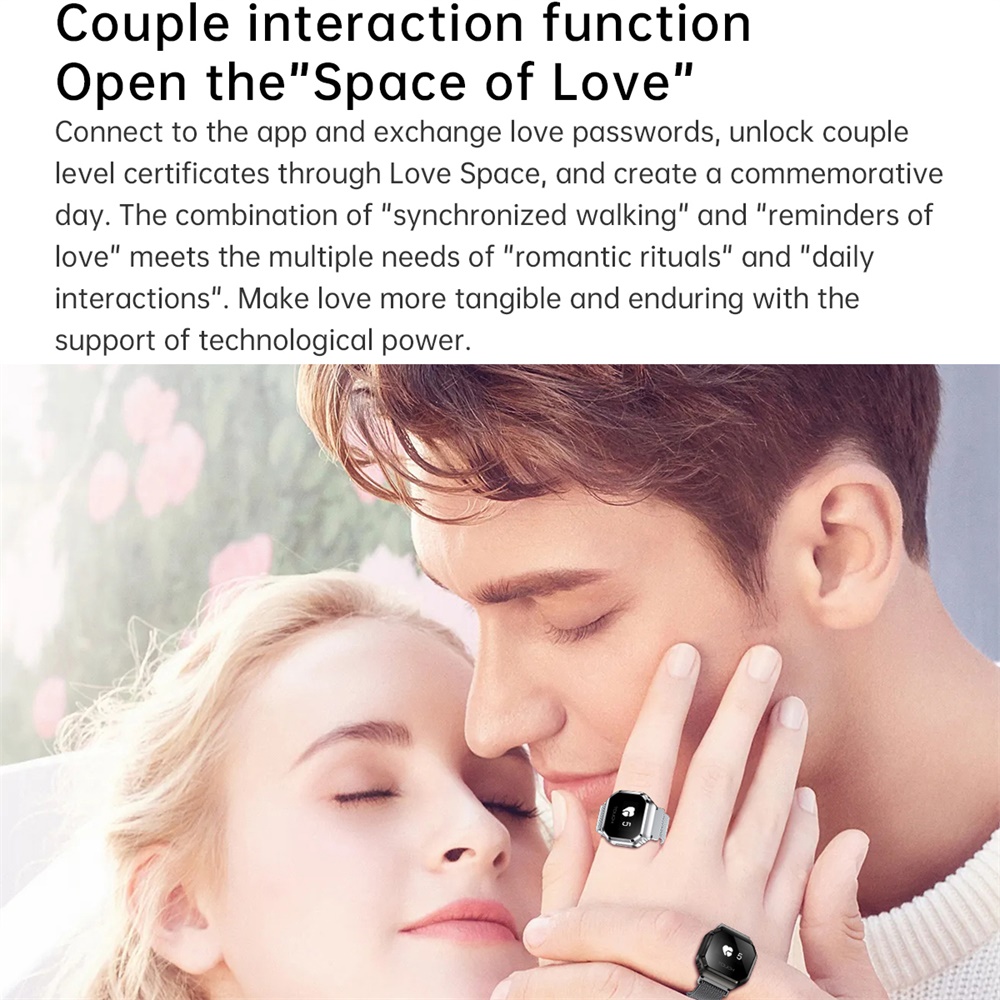 Nowy inteligentny pierścień z  – Couple Watches Smartwatch recenzja i cena