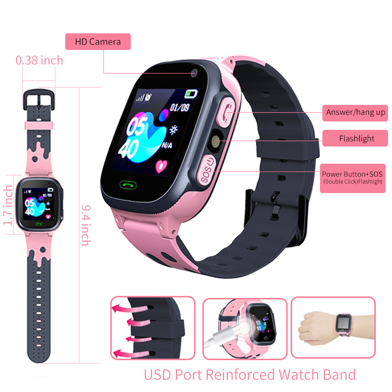 Inteligentny zegarek dla dziec – Smartwatch Watches For Girls Kids recenzja i cena