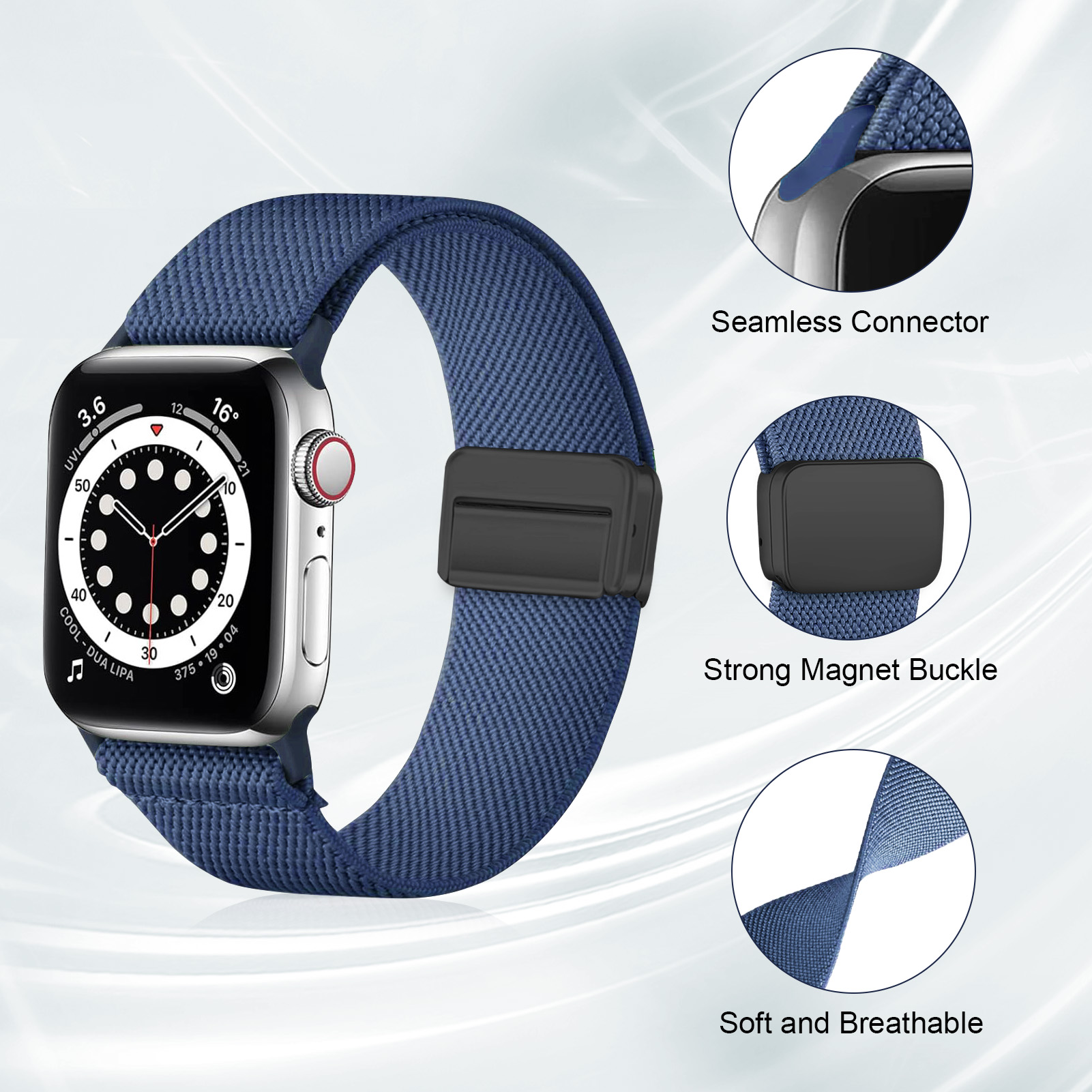 Pasek magnetyczny do Apple Wat – Smartwatch Iphone Watches For Women recenzja i cena