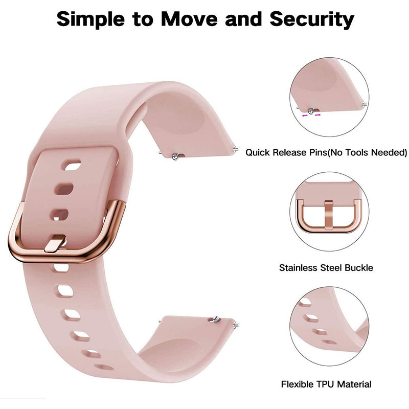 Silikonowy pasek do zegarka Hu – Huawei Smartwatch Watch Fit recenzja i cena