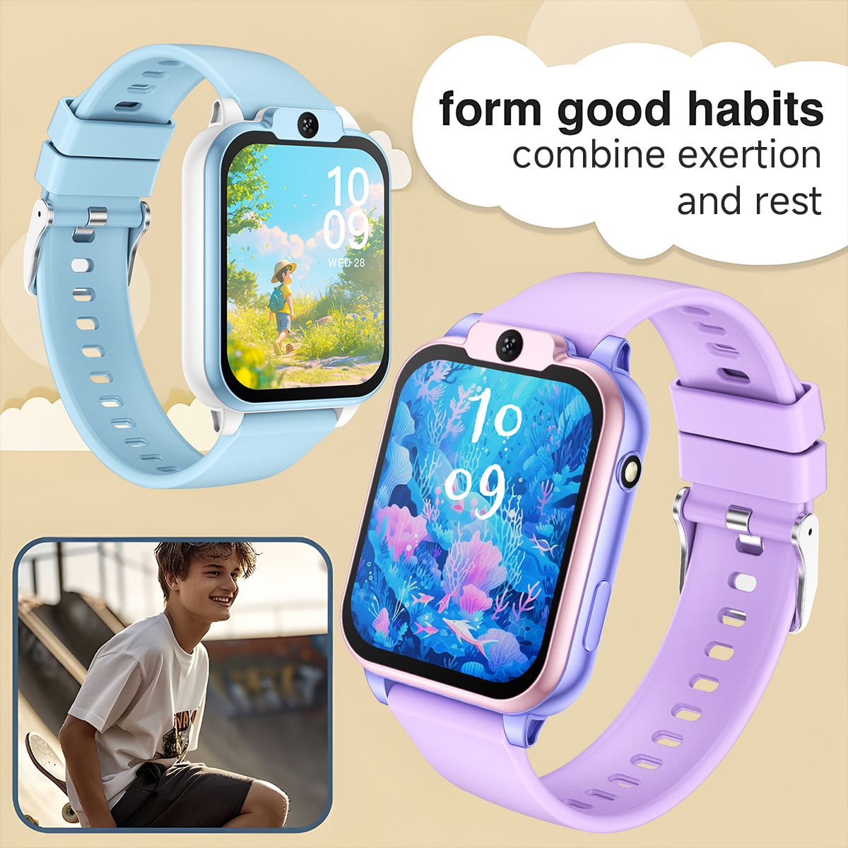 Smartwatch dla dzieci, partner – Smartwatch Digital Watches For Kids recenzja i cena