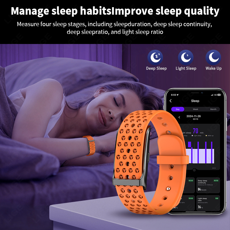 Inteligentna bransoletka LIGE  – Couple Watches Smartwatch recenzja i cena